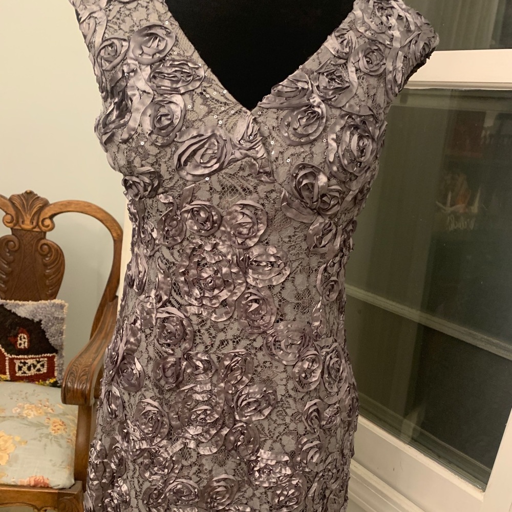 Scarlet brand Gray party cocktail dress size 8